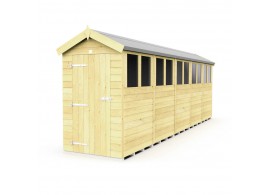 F&F 4ft x 20ft Apex Shed