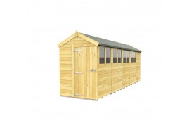 F&F 5ft x 19ft Apex Shed