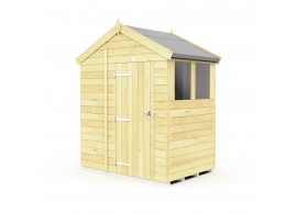 F&F 6ft x 4ft Apex Shed