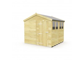 F&F 8ft x 8ft Apex Shed