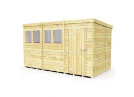 F&F 12ft x 6ft Pent Shed