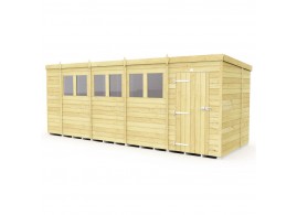 F&F 18ft x 6ft Pent Shed