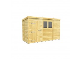 F&F 11ft x 5ft Pent Shed