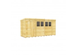 F&F 14ft x 5ft Pent Shed