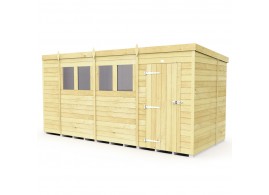 F&F 15ft x 6ft Pent Shed