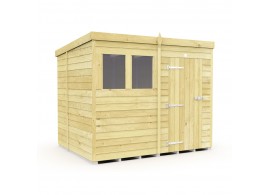 F&F 8ft x 7ft Pent Shed