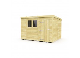 F&F 10ft x 8ft Pent Shed