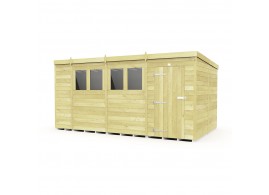 F&F 15ft x 8ft Pent Shed