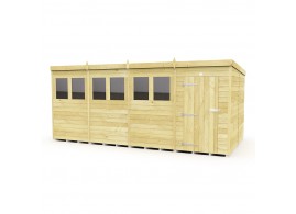 F&F 16ft x 8ft Pent Shed