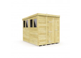 F&F 5ft x 8ft Pent Shed