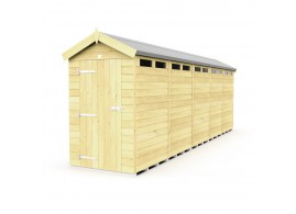 F&F 4ft x 20ft Apex Security Shed