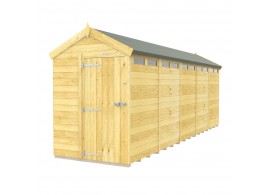 F&F 5ft x 20ft Apex Security Shed