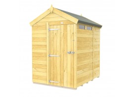 F&F 5ft x 6ft Apex Security Shed