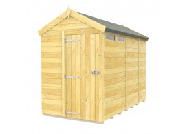 F&F 5ft x 9ft Apex Security Shed