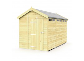 F&F 6ft x 14ft Apex Security Shed