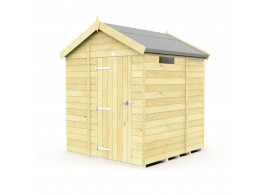 F&F 6ft x 5ft Apex Security Shed