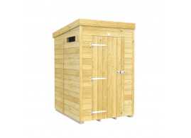 F&F 4ft x 5ft Pent Security Shed