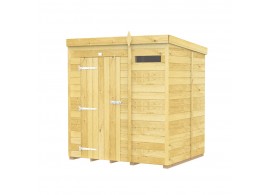 F&F 6ft x 5ft Pent Security Shed