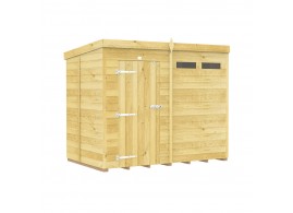 F&F 8ft x 5ft Pent Security Shed