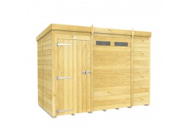 F&F 9ft x 5ft Pent Security Shed