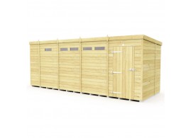 F&F 17ft x 7ft Pent Security Shed