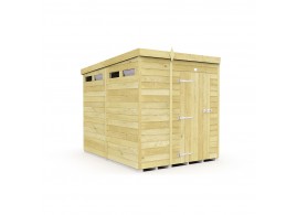 F&F 5ft x 8ft Pent Security Shed