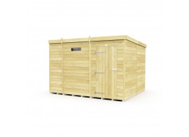 F&F 9ft x 8ft Pent Security Shed