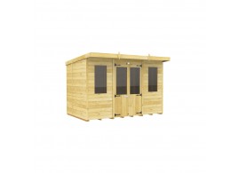 F&F 10ft x 6ft Pent Summer House