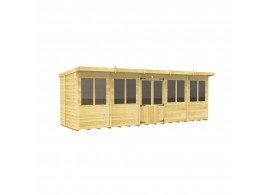 F&F 20ft x 6ft Pent Summer House