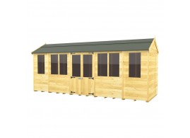 F&F 6ft x 18ft Apex Summer House