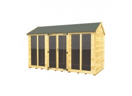 6ft x 12ft Apex Summer House (Full Height Window)